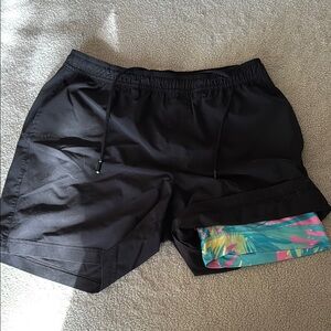 Chubbies Black Athletic Shorts